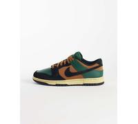 Nike - Dunk Low Retro PRM - Sneakers verdi e marroni-Verde 41