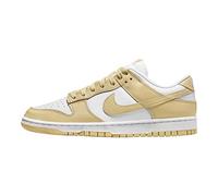 Nike Dunk Low Retro, Scarpe da Ginnastica Uomo, White/Team Gold-White-White, 43 EU