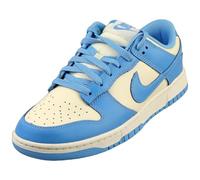 Nike Dunk Low Retro, Sneaker Uomo, Coconut Milk University Blue Gym Red, 44.5 EU