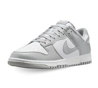 NIKE Dunk Low Retro, Sneaker Uomo, White Lt Smoke Grey White, 40.5 EU