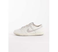 Nike - Dunk Low Retro - Sneakers bianco sporco e grigie MW 7.5