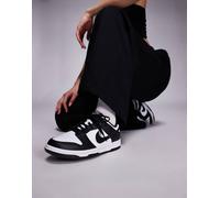 Nike - Dunk Low - Sneakers unisex basse bianche e nere-Bianco 44.5