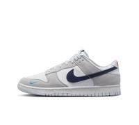 Nike Dunk Low White Grey Navy Aqua Mini Swoosh - EU 38.5