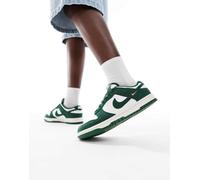 Nike - Dunk - Sneakers basse bianche e verdi-Bianco WM 6