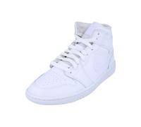 Jordan 1 Mid female Scarpe - Bianco - Cuoio, Sintetico - Foot Locker White 35.5