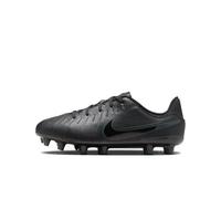 Nike Scarpa da calcio Tiempo Legend 10 Academy multiterreno MG a taglio basso Junior Nero 34
