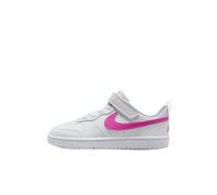 Nike DV5457-113 Court Borough Low RECRAFT PS Bambina Uomo, White/Laser Fuchsia EU 33