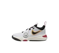 Nike DV8994-104 Team Hustle D 11 (PS) Uomo, White/Black-Metallic Gold-University Red EU 33