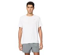 Maglia a maniche corte nike uv miler uomo bianco