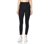NIKE DX0006-010 W NK One DF HR 7/8 Tight NVLTY Pantaloni Sportivi Donna Black/Plum Eclipse/Plum Eclipse M