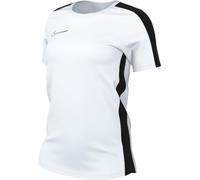 NIKE DX0521-100 W W NK DF ACD23 Top SS Branded T-Shirt Donna White/Black/Black L