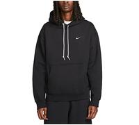 Felpa pullover in fleece con cappuccio Nike Solo Swoosh - Uomo - Nero XL