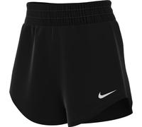 NIKE DX6010-010 W NK One DF MR 3IN BR Short Pantaloncini Donna Black/Reflective Silv Taglia L