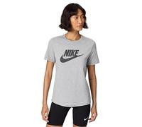 NIKE DX7906-063 W NSW Tee ESSNTL ICN FTRA T-Shirt Donna Dk Grey Heather L