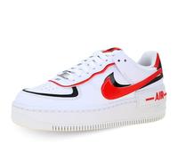 Nike DZ1847-112 Air Force 1 Shadow Donna, White/LT Crimson-Black-White EU 42