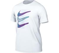 NIKE DZ5173-100 M NSW Tee 12MO Swoosh T-Shirt Uomo White L
