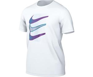 NIKE DZ5173-100 M NSW Tee 12MO Swoosh T-Shirt Uomo White L