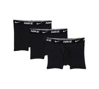 Nike E Day Cotone Stretch 3 Boxer per Bambino Black 13/15 Anni