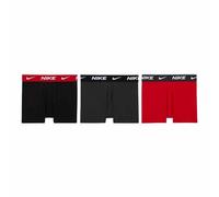 Nike E Day Cotone Stretch 3 Boxer per Bambino University Red 11/13 Anni