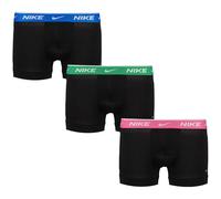 Boxer Nike Trunk nero rosso verde (3 unità) - S
