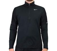 Nike Element Hz - Felpa da Uomo, Uomo, Felpa da Uomo, CU6073, Nero/Argento Lucido, M