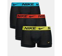 Nike Trunk 3PK Intimo, Blk-PICNT Red/Dusty CACTS/Light, S Uomo