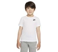 NIKE Embroid Futura T-Shirt per Bambini White 5/6 Anni