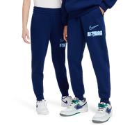 Nike Erling Haaland Club unisex Pantaloni - Blu - Jersey di cotone - Foot Locker Blue 158 - 170 CM