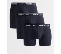 Nike - Essential - Confezione da 3 paia di boxer neri in cotone elasticizzato-Nero 50