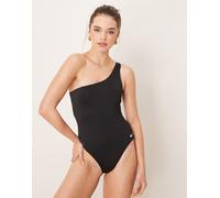 Nike - Essential - Costume da bagno intero asimmetrico nero M
