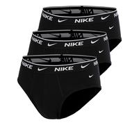Boxer sportivi da uomo Nike Dri-Fit Essential Cotton Stretch Brief 3P - black/black/black - Nero (L)