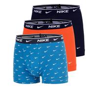 Nike Essential Cotton Stretch Trunk Boxer Confezione da 3 Uomini, Taglia: L