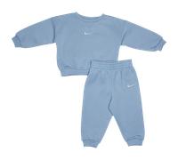 Nike Essential Crew Neonato - Tute da ginnastica Blu - Taglia 86 - 92 CM - Pile di cotone Blue 86 - 92 CM