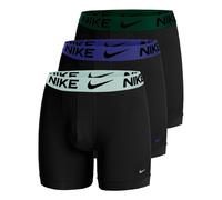 Boxer Nike Brief Logo nero verde blu (3 pezzi) - L