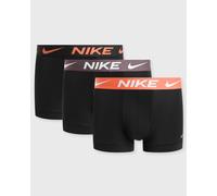 Boxer sportivi da uomo Nike Dri-Fit Essential Micro 3P - black/orange/tattoo - Nero (M)