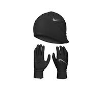 Nike essential running beanie guanti nero donna