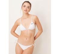 Nike - Essential - Slip bikini bianchi con laccetti-Bianco XL