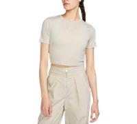 Nike Essential SLM Crop Women Magliette S Marrone
