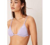 Nike - Essential - Top bikini a triangolo viola M