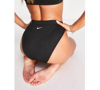Nike High Waist Bottom - Bikini da Donna, Donna, NESSB347-001, Nero, XS