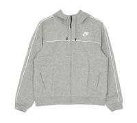 Nike - Essenziale Felpa Leggera con Cappuccio e Zip - - Sport - Donna - Grigio - L