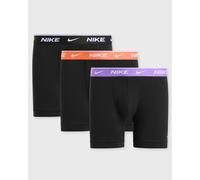 Nike ESSNTIAL COTTON STRC BOXER BRIEF 3PK men Boxers & Briefs black in taglia:XL