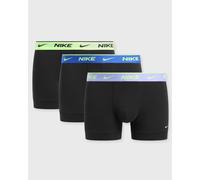 Nike ESSNTIAL COTTON STRC TRUNK 3PK men Boxers & Briefs black in taglia:S