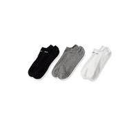 Nike No Show 3 Pack Unisex - Calze Bianco - Taglia 34 - 38 White 34 - 38