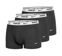 Nike Everyday Cotton Strech Boxer Trunk Confezione Da 3 Uomini - Nero, Bianco, Taglia: L