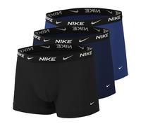 Nike Everyday Cotton Strech Trunk Boxer Confezione Da 3 Uomini-Blu Scuro,Blu in blu scuro, Taglia: M