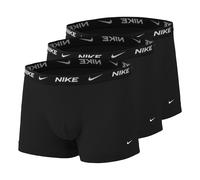 Nike Everyday Cotton Strech Trunk Boxer Confezione Da 3 Uomini - Nero, Bianco, Taglia: L
