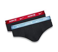Nike Everyday Cotton Stretch 2 Pack Brief 0000KE1084 (NERO/MULTICOLOR-2ND, XL)