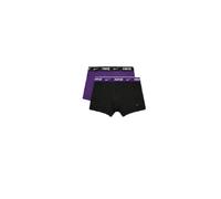 Nike Everyday Cotton Stretch 2 Pack Trunk (L, Nero/Viola)