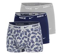 Nike Underwear - Trunk 3Pk 000PKE1008 Grigio - Abbigliamento L Grigio